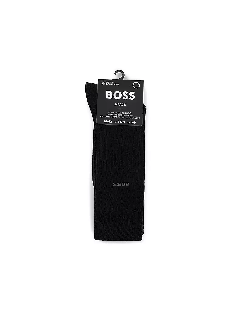 BOSS | Socken 2er Pkg. black | dunkelblau