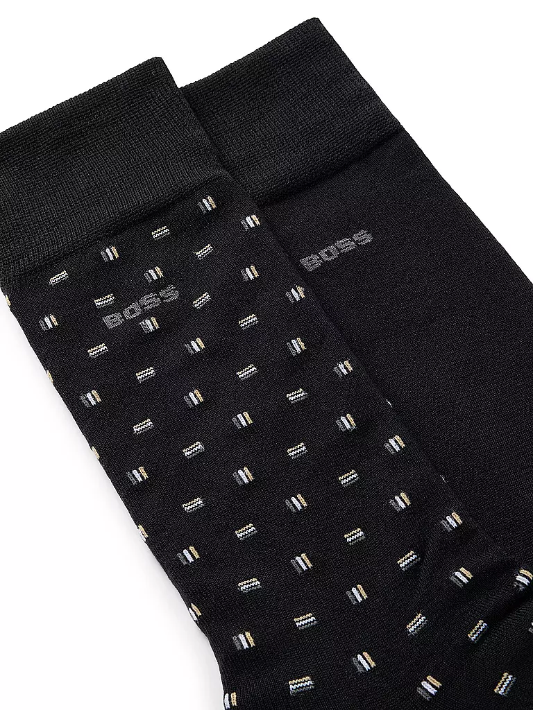 BOSS | Socken 2er Pkg. black | dunkelgrün