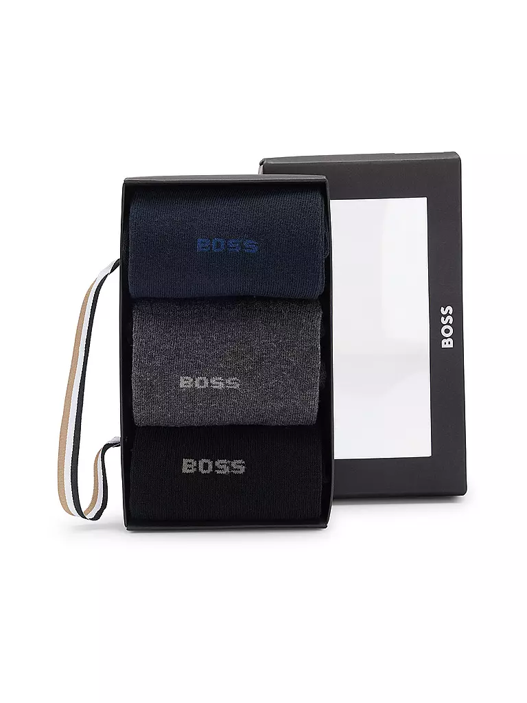 BOSS | Socken 3-er Pack open miscellaneous | schwarz