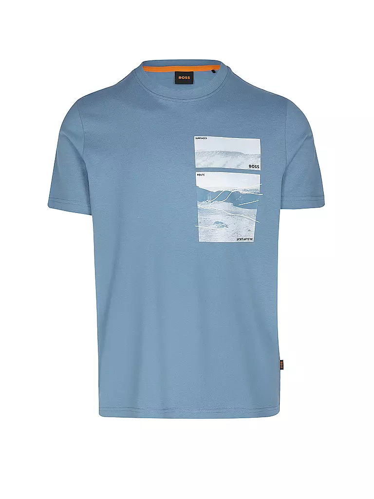 BOSS | T-Shirt TE_DUNE  | hellblau