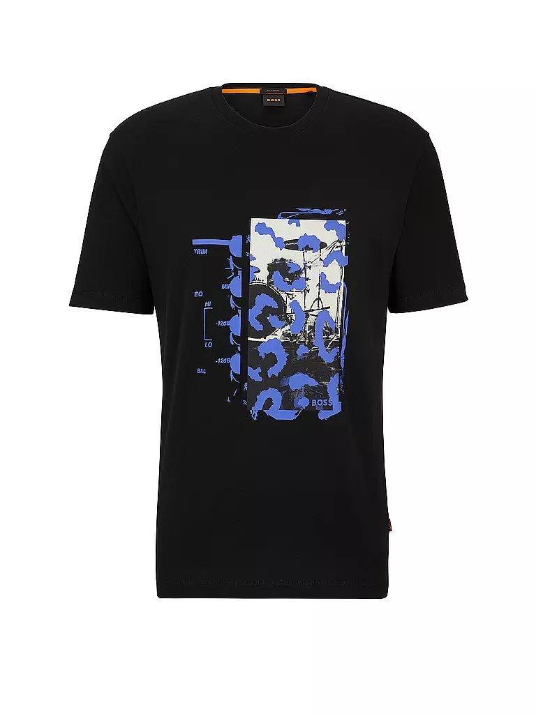 BOSS | T-Shirt TERETROLEO | schwarz