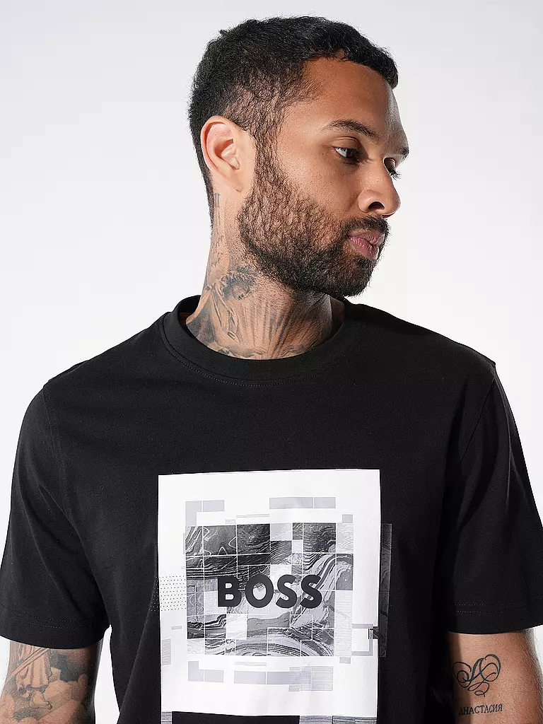 BOSS | T-Shirt | schwarz