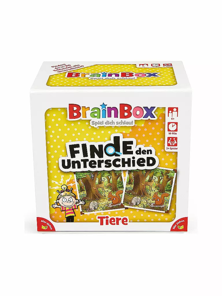 BRAINBOX | BB - Finde den Unterschied Tiere (D) | keine Farbe