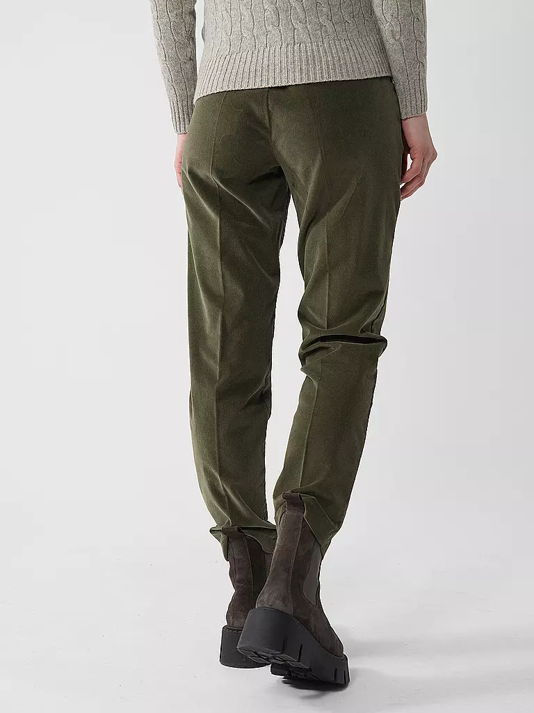 BRAX | Chino 7/8 MARON S | dunkelrot