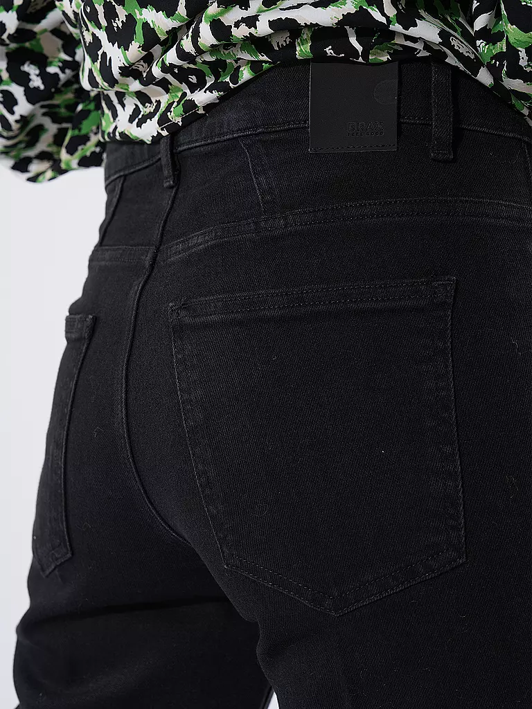 BRAX | High Waist Jeans MAINE | schwarz