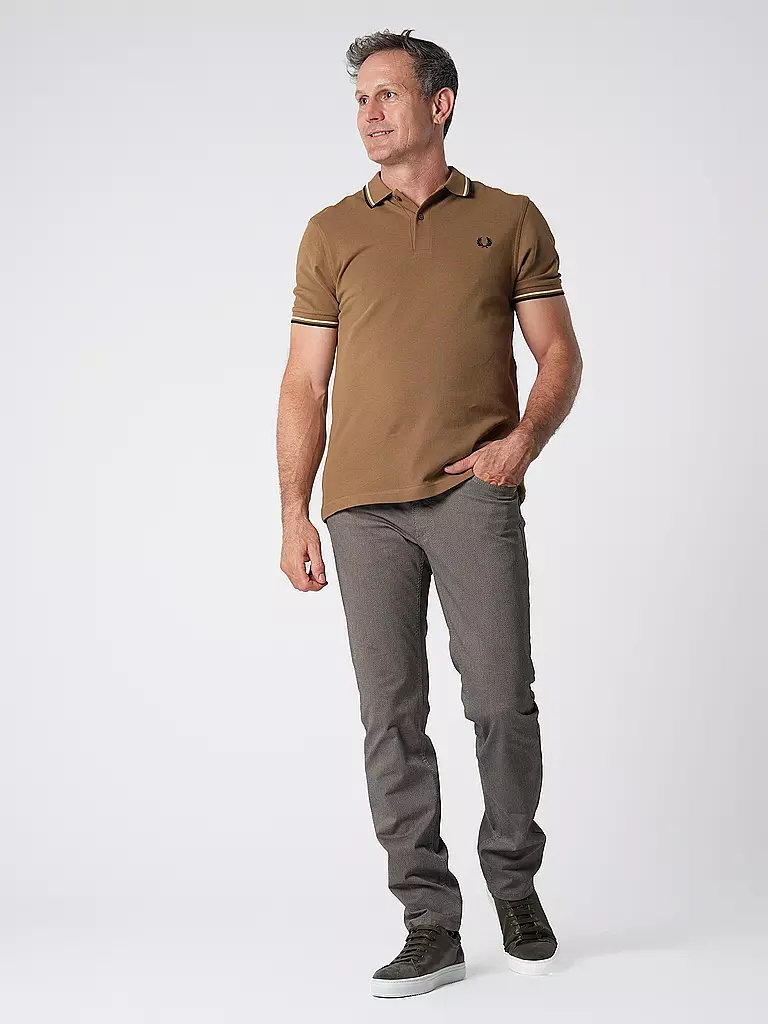 BRAX | Hose Modern Fit CHUCK  | hellbraun