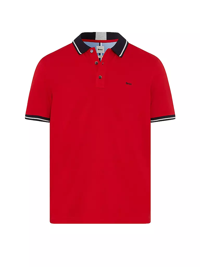 BRAX | Poloshirt Regular Fit PAUL | rot