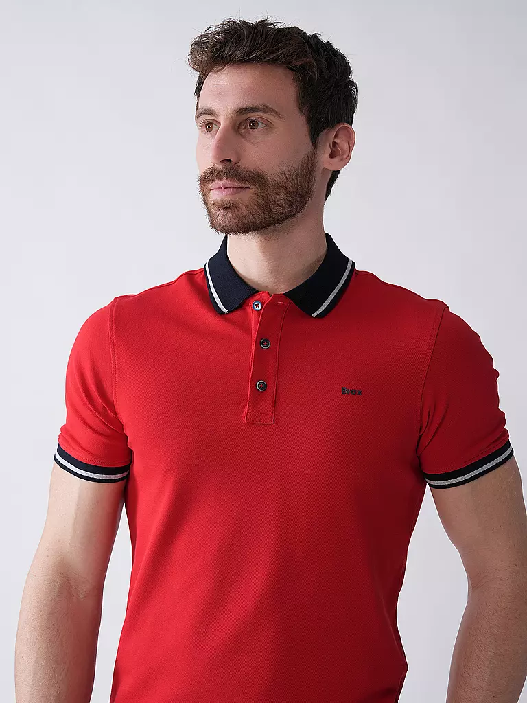 BRAX | Poloshirt Regular Fit PAUL | blau