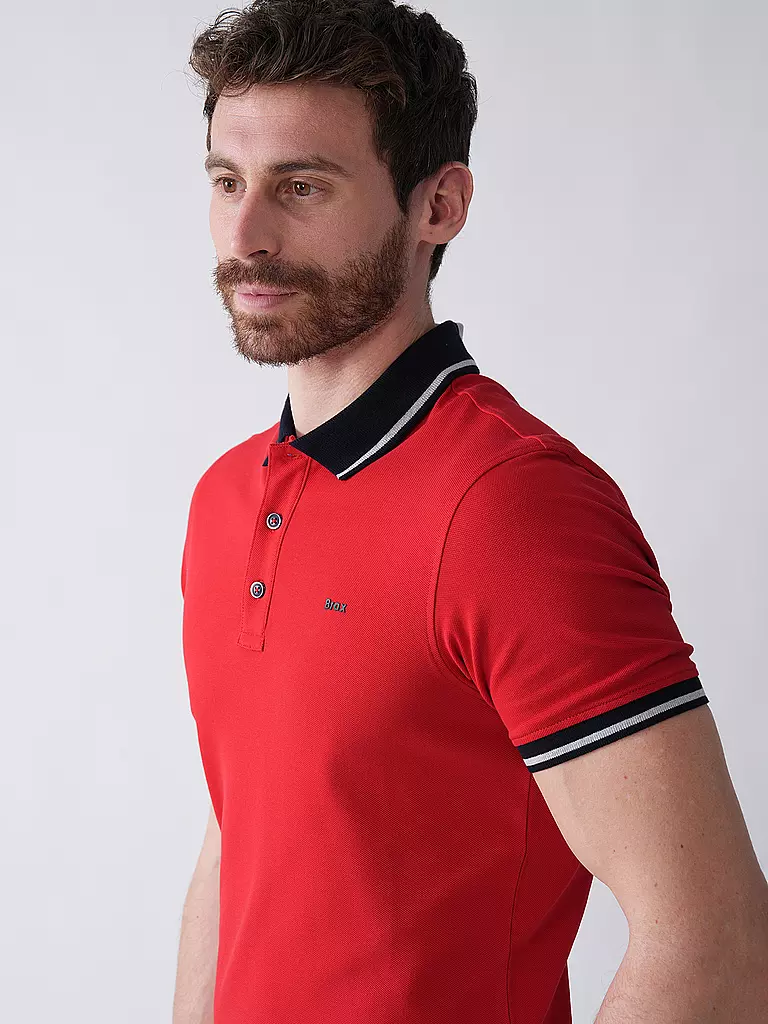 BRAX | Poloshirt Regular Fit PAUL | blau