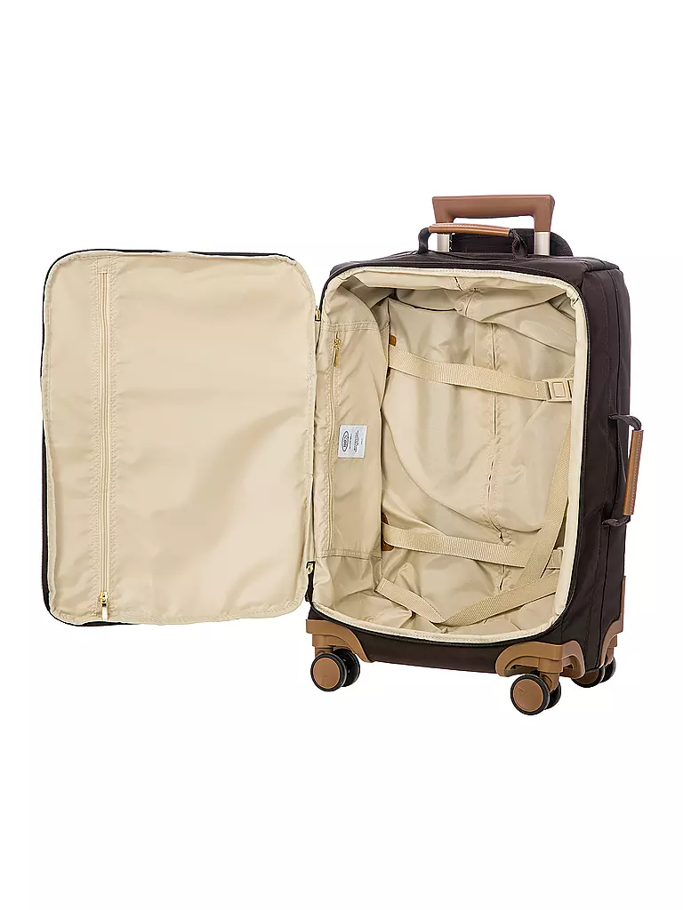 BRICS | Trolley X Travel 55cm Brown | braun