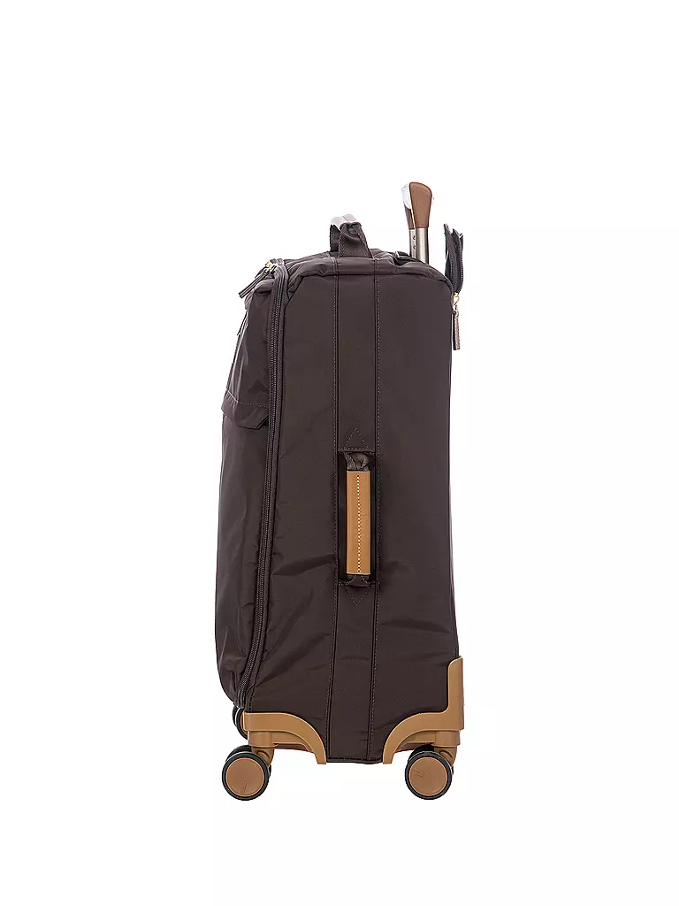 BRICS | Trolley X Travel 55cm Brown | creme