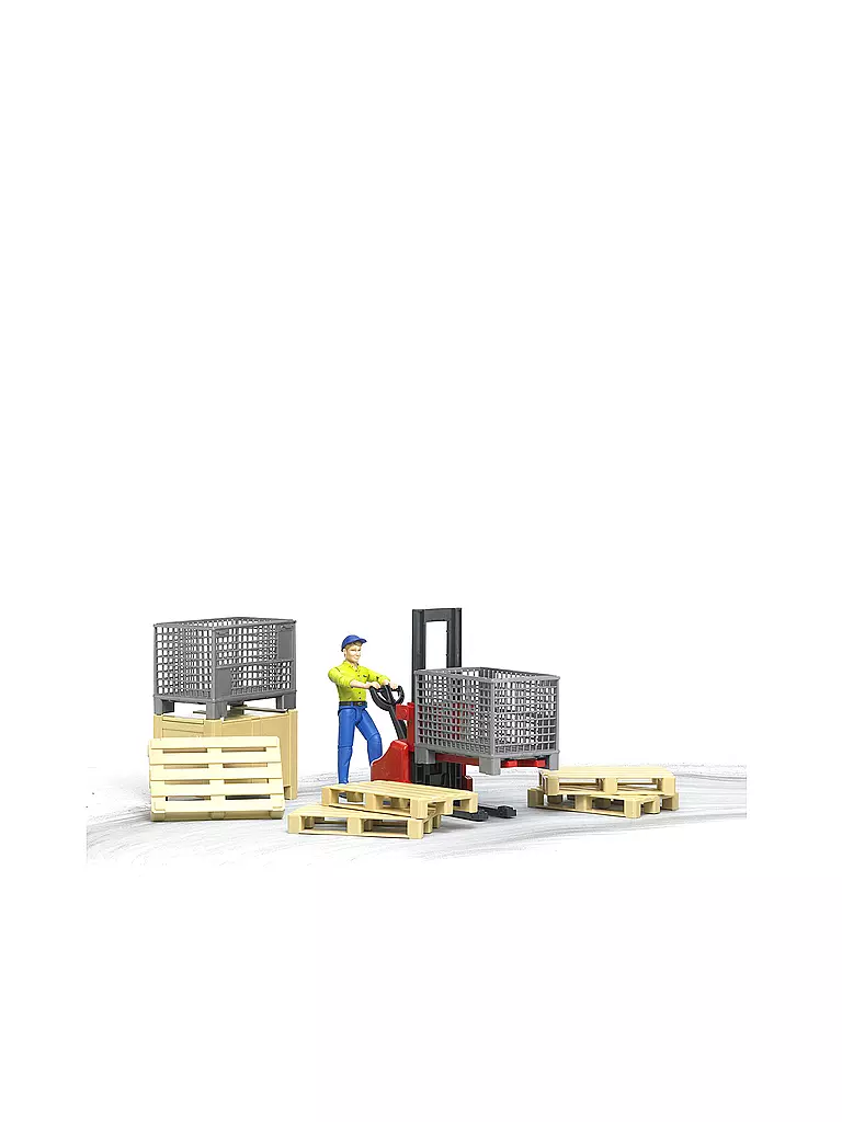 BRUDER | Figuren Set Logistik 62200 | bunt