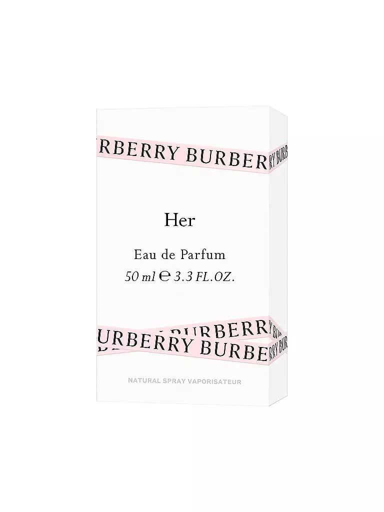 BURBERRY | Her Eau de Parfum Natural Spray 50ml | keine Farbe