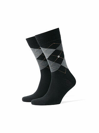 BURLINGTON | Herren Socken EDINBURGH 40-46 schwarz