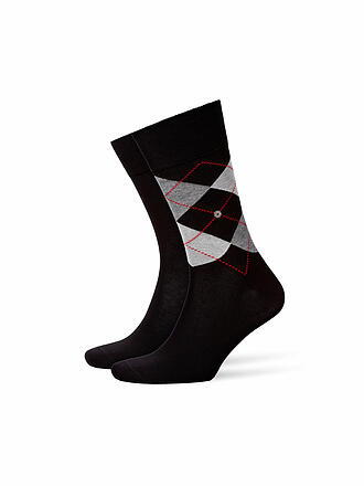 BURLINGTON | Herren Socken EVERYDAY 2-er Pkg. 40-46 black