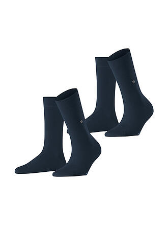 BURLINGTON | Damen Socken EVERYDAY 2-er Pkg. 36-41 marine