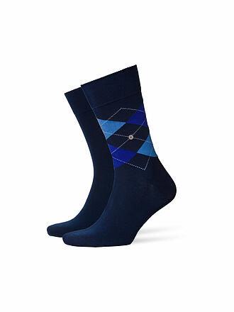 BURLINGTON | Herren Socken EVERYDAY 2-er Pkg. 40-46 marine