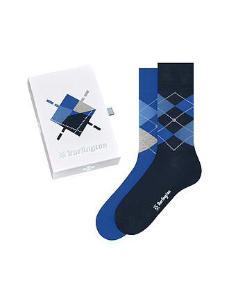 BURLINGTON | Herren Socken Geschenkebox 2er Pkg 40-46 sortiment