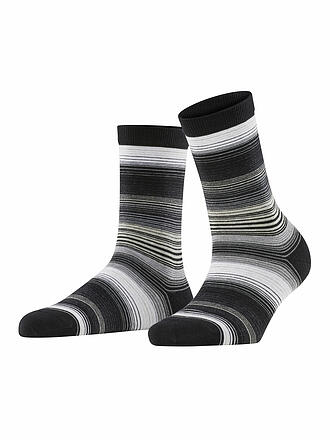 BURLINGTON | Damen Socken STRIPE 36-41  lblack