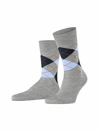 BURLINGTON | Herren Socken MANCHESTER 40-46 concrete melange