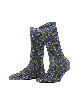 BURLINGTON | Damen Socken DITSY FLORAL PRINT 36-41 marine