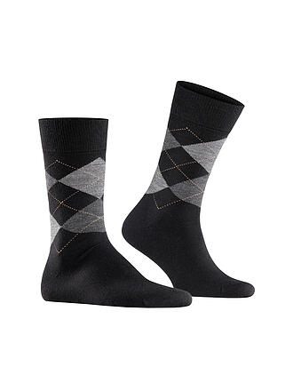 BURLINGTON | Herren Socken EDINBURGH black