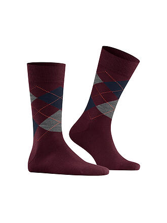 BURLINGTON | Herren Socken EDINBURGH 40-46 claret