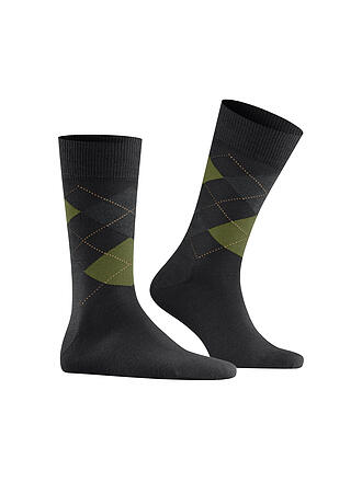 BURLINGTON | Herren Socken EDINBURGH 40-46 black