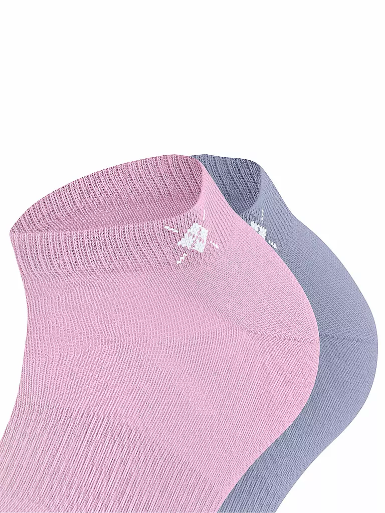 BURLINGTON | Damen Sneaker-Socken 2er Pkg. EVERYDAY 36-41 sporty rose | grün