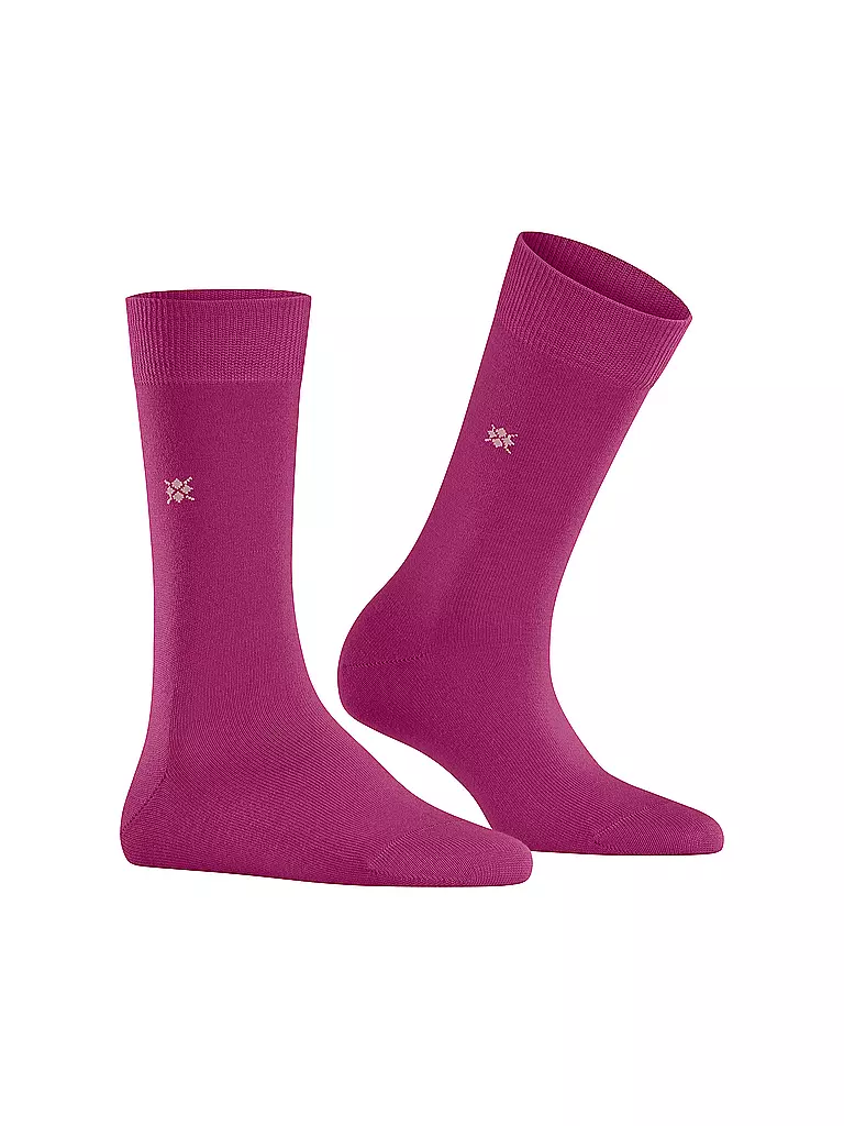 BURLINGTON | Damen Socken BLOOMSBURY 36-41 berry | pink