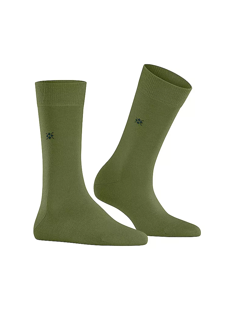 BURLINGTON | Damen Socken BLOOMSBURY 36-41 cactus | hellgrau