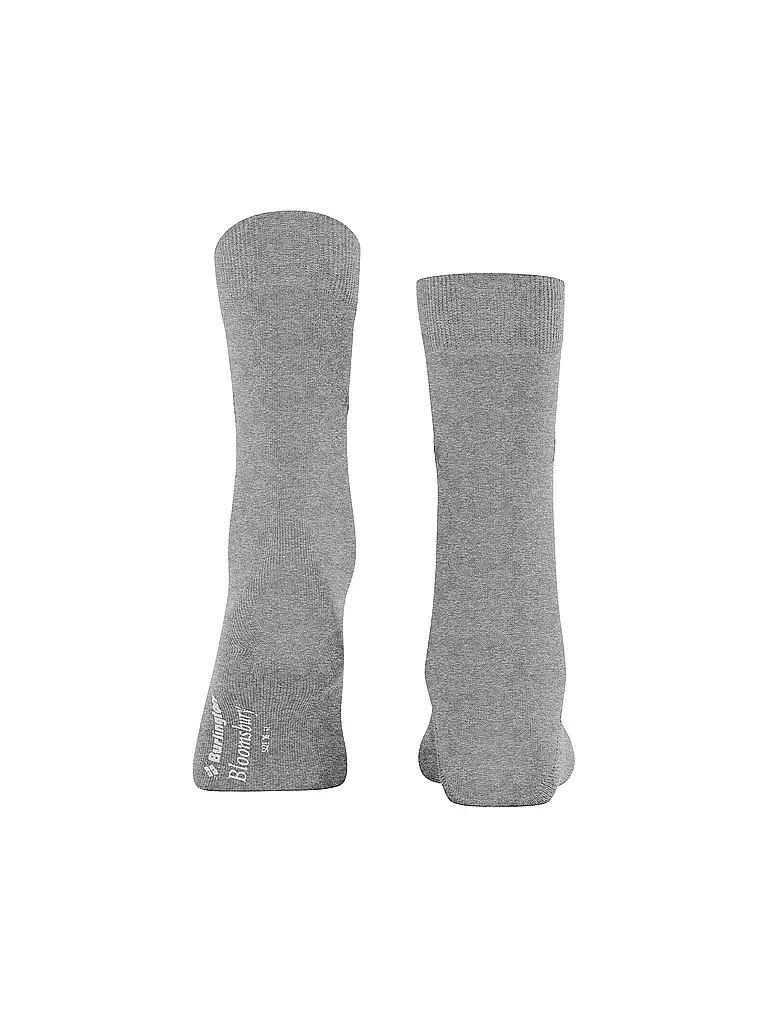 BURLINGTON | Damen Socken BLOOMSBURY 36-41 light grey | hellgrau