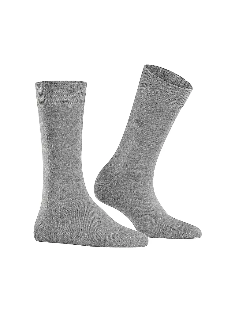 BURLINGTON | Damen Socken BLOOMSBURY 36-41 light grey | grün