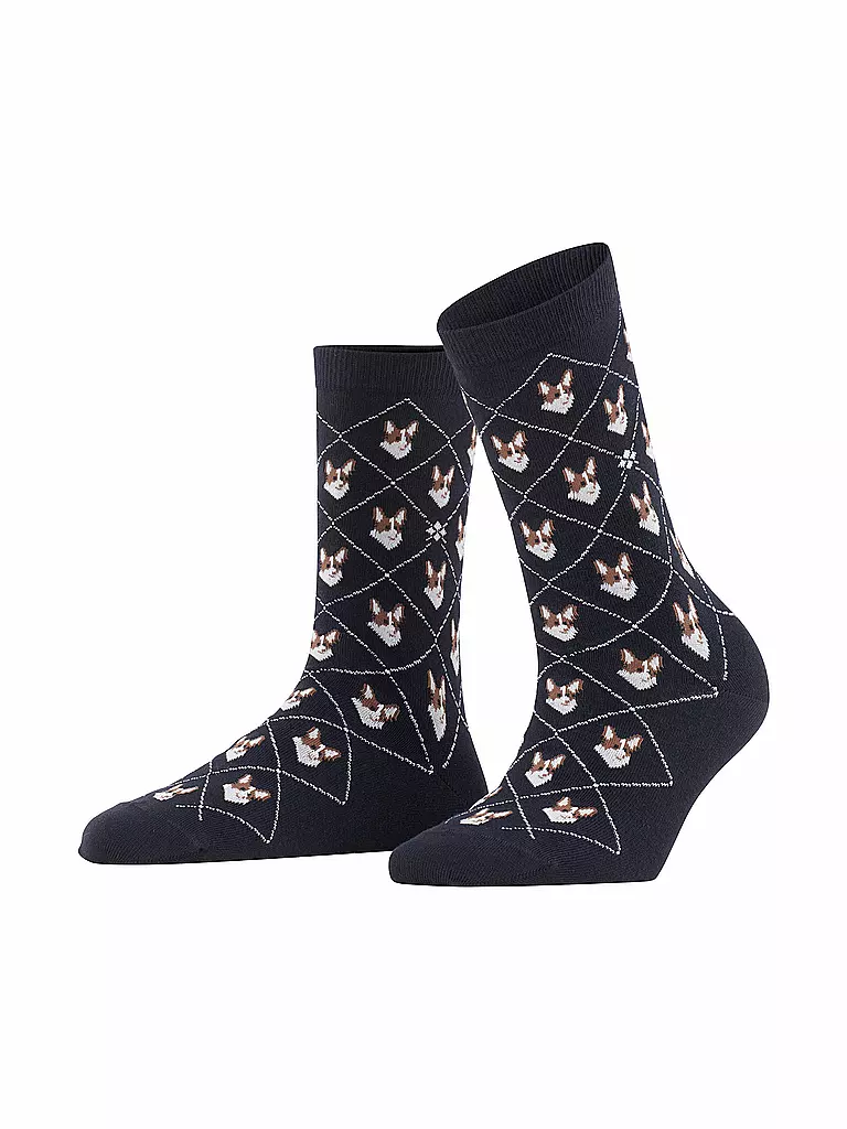 BURLINGTON | Damen Socken CORGI 36-41 black | schwarz