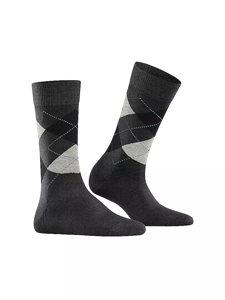 BURLINGTON | Damen Socken MARYLEBONE 36-41 asphalt mel | dunkelblau