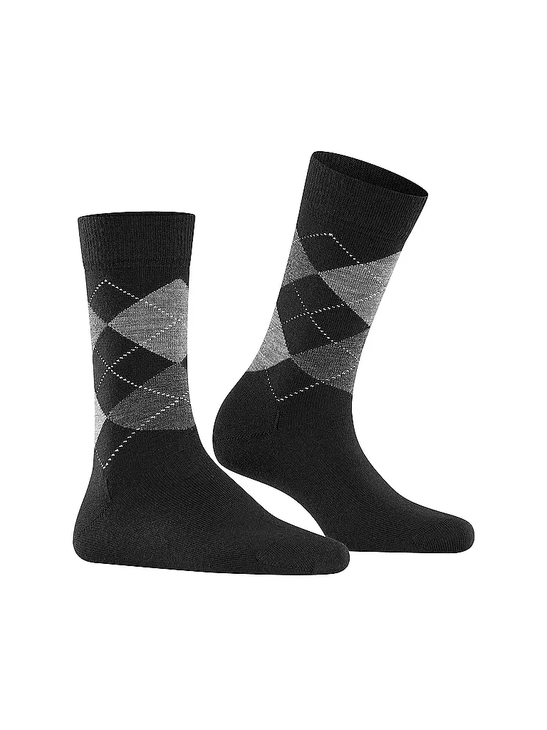 BURLINGTON | Damen Socken MARYLEBONE 36-41 black | dunkelblau