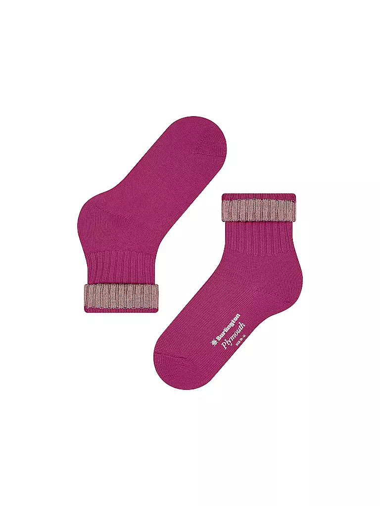 BURLINGTON | Damen Socken PLYMOUTH 36-41 berry | dunkelblau