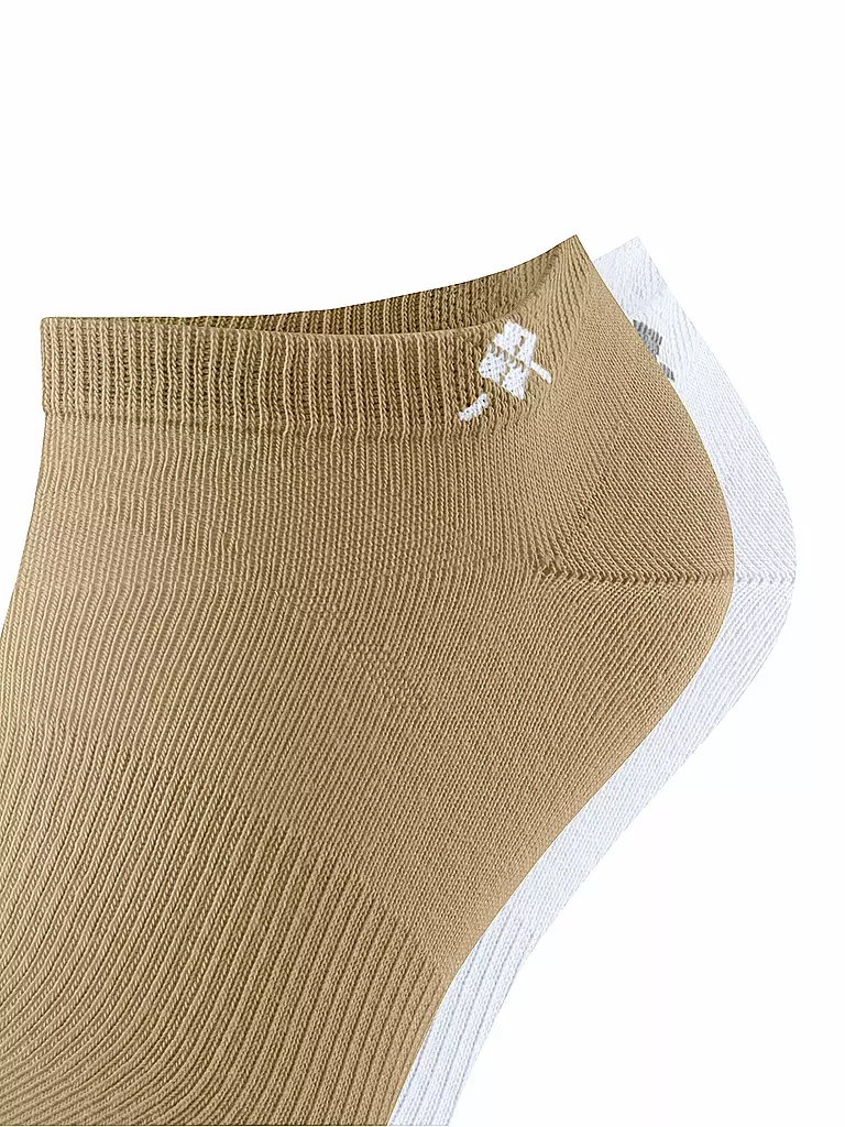 BURLINGTON | Herren Sneaker Socken EVERYDAY 2-er Pkg. 40-46 sesame | beige