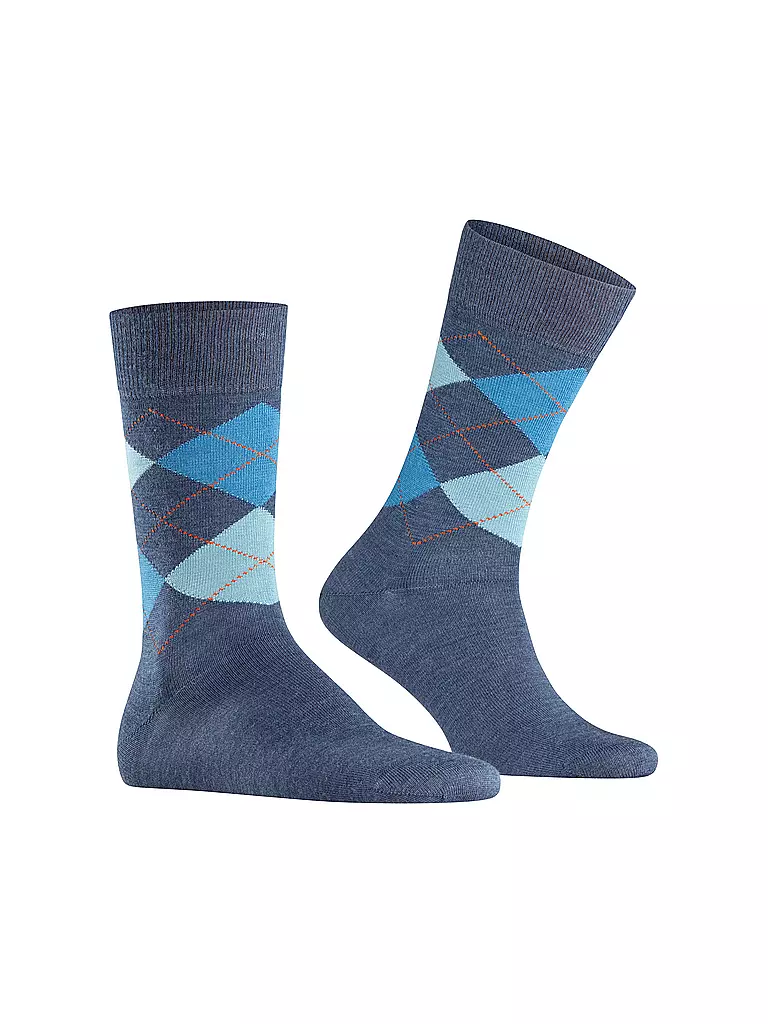 BURLINGTON | Herren Socken 40-46 darkblue  | blau