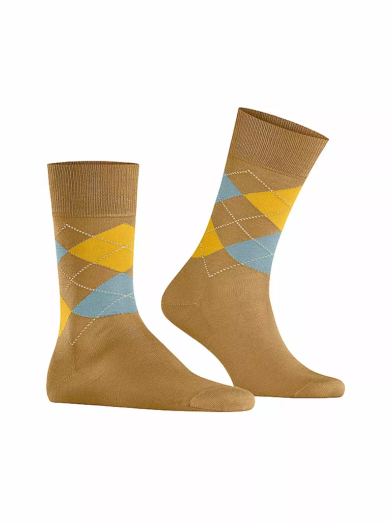 BURLINGTON | Herren Socken 40-46 MANCHESTER mustard | camel