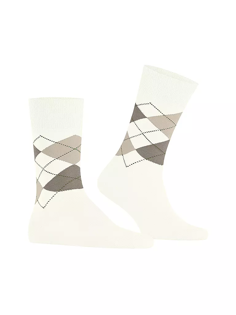 BURLINGTON | Herren Socken 40-46 MANCHESTER off-white | creme