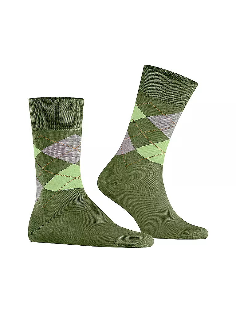 BURLINGTON | Herren Socken 40-46 MANCHESTER shamrock | camel