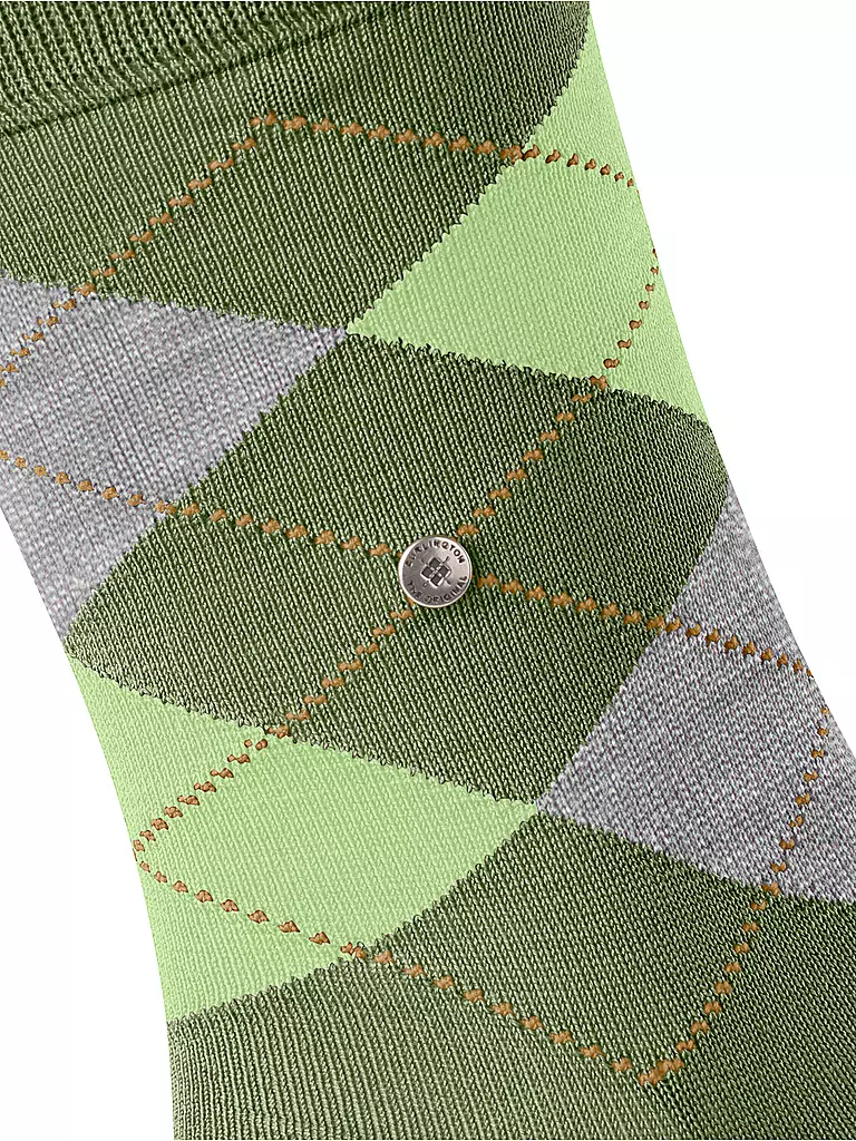 BURLINGTON | Herren Socken 40-46 MANCHESTER shamrock | olive