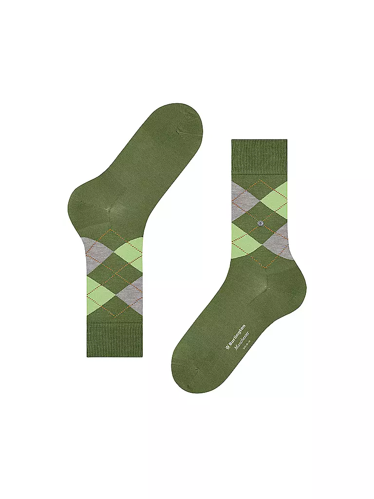 BURLINGTON | Herren Socken 40-46 MANCHESTER shamrock | camel