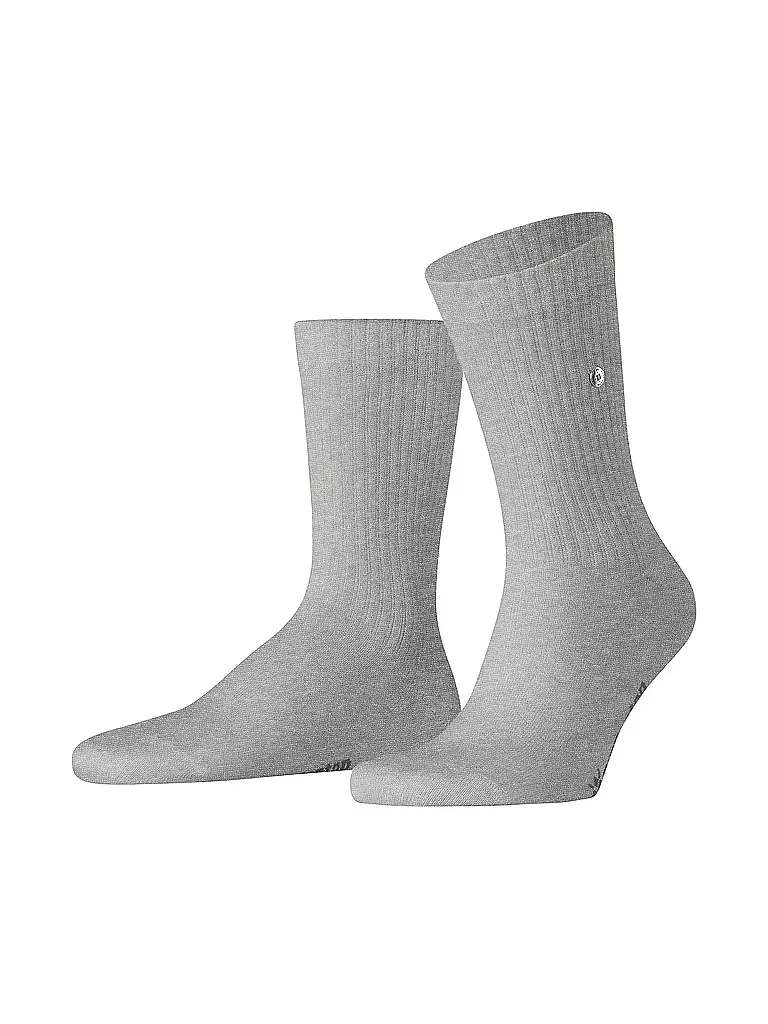 BURLINGTON | Herren Socken BOND STREET 40-46 lt. heather | hellgrau