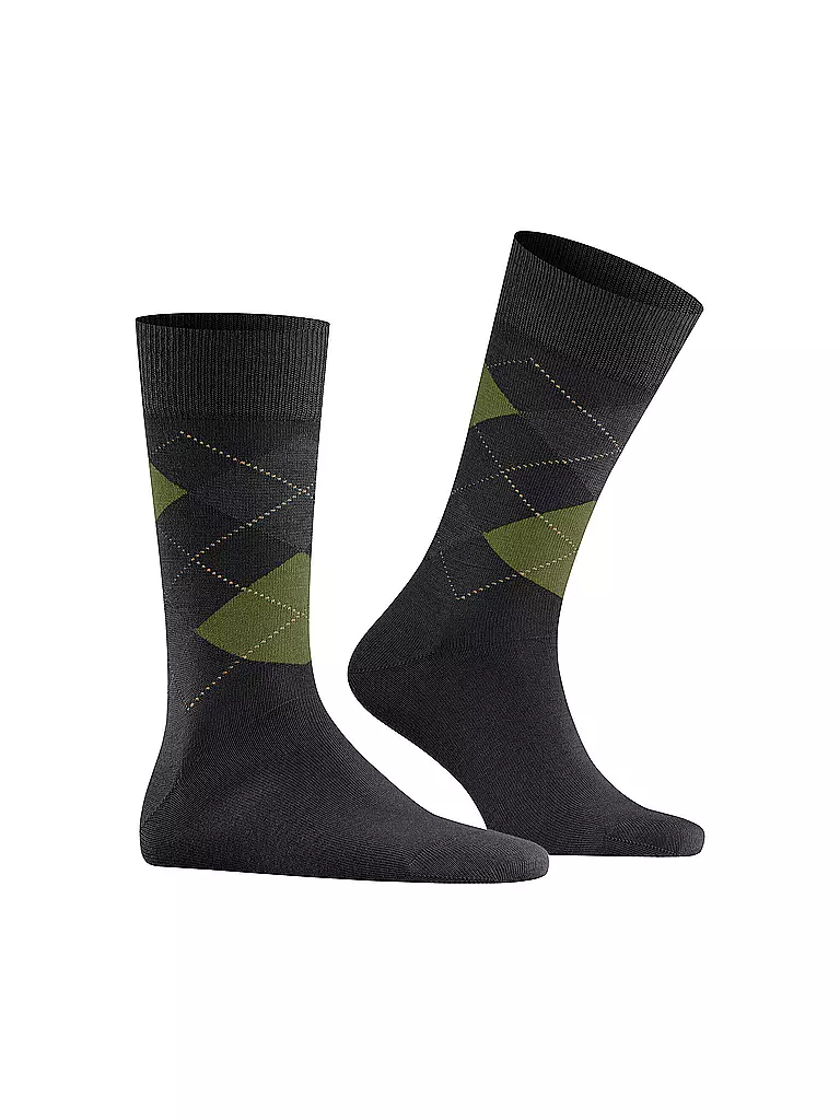 BURLINGTON | Herren Socken EDINBURGH 40-46 black | schwarz