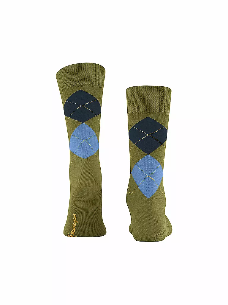 BURLINGTON | Herren Socken EDINBURGH 40-46 cactus | olive