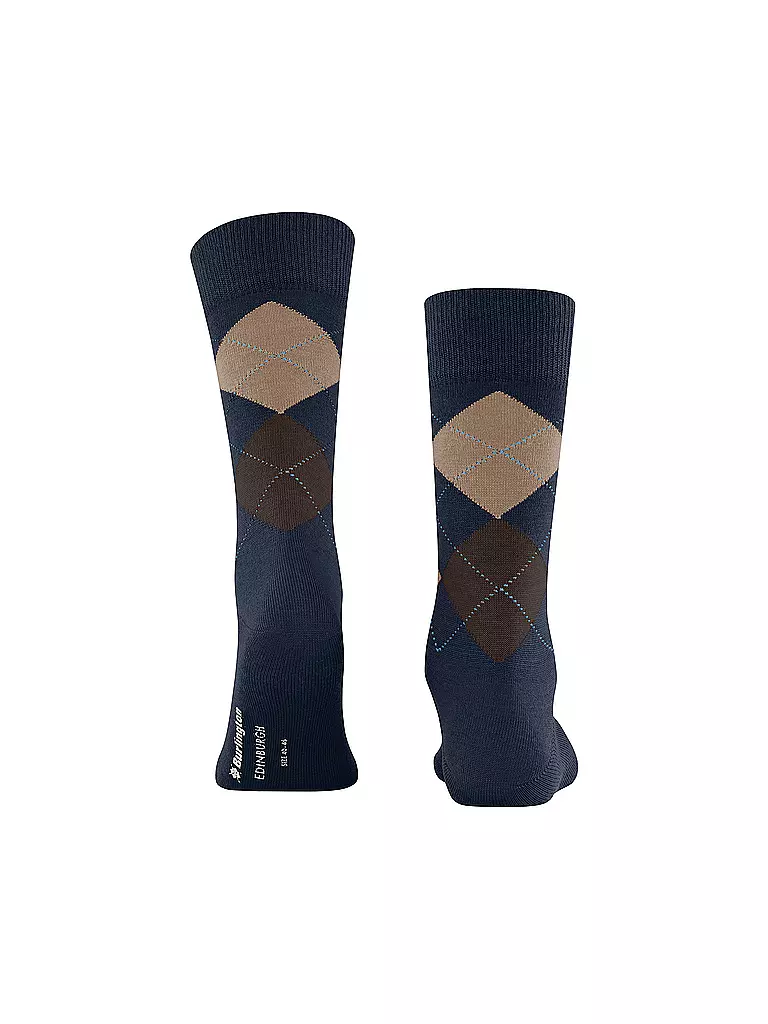 BURLINGTON | Herren Socken EDINBURGH 40-46 marine | dunkelblau