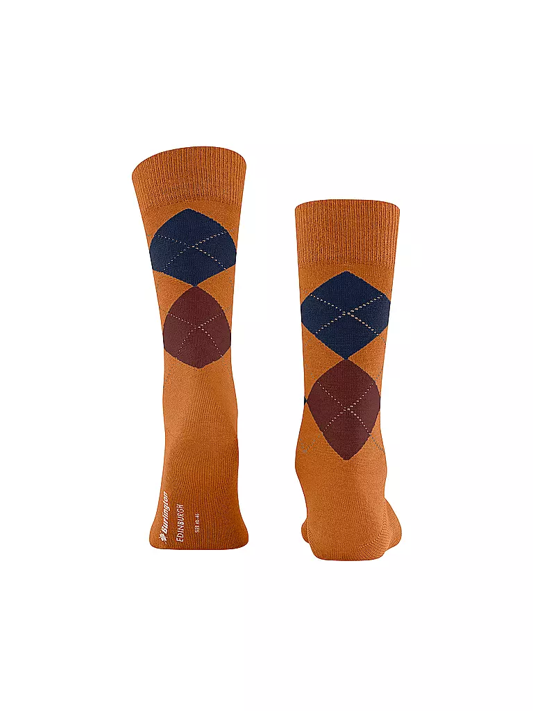 BURLINGTON | Herren Socken EDINBURGH blush | dunkelrot