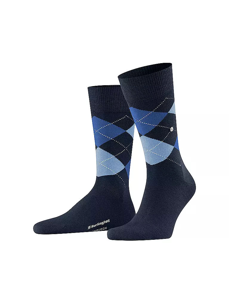 BURLINGTON | Herren Socken EDINBURGH marine | dunkelblau